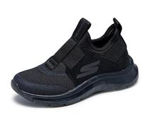 Skechers Skech Fast Ice Baskets pour garçon, Noir/Noir, 5 Big Kid