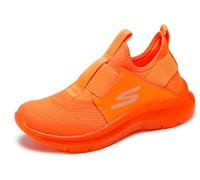 Skechers Skech Fast Ice Baskets pour garçon, Orange, 10.5 Little Kid