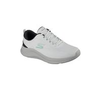 Skechers Skech-Lite Pro 2.0 - Berrix Chaussures Moyen Width en Blanc/Noir, Pointure 45, Vegan, Lavable en machine