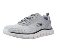 Skechers Baskets homme Track Ripkent en mesh synthétique gris clair 42 EU
