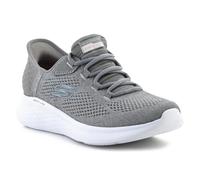 Skechers Skech-Lite Pro Natural Beauty Baskets pour Femme 35,5 EU Mousse à mémoire de Forme Confort Aspect Tricot Respirant Couleur Gris/Pastel
