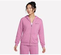 Skechers SKECH SWEATS Signature Full Zip sweat à capuche en Rose, Pointure Grand