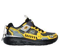 Skechers Skech Tracks Shoes Moyen Width en Gris Anthracite/Jaune, Pointure 27