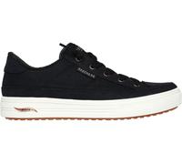 Skechers Skechers Black Canvas Arch Fit Arcade Womens Trainers