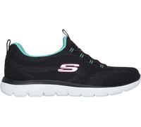 Skechers Skechers Black Chrome Womens Summits Trainers