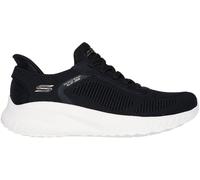 Skechers Skechers Black/ White BOBS Sport Squad Chaos Slip In Trainers