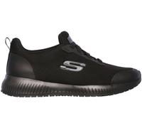 Skechers Skechers Black Wide Fit Womens Squad Slip Resistant Work Trainers