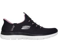 Skechers Skechers Black Womens Slip In Summits Dazzling Haze Trainers