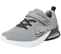 Skechers – Baskets garçon – Textile/Synthétique gris – Bordures noires