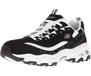 Skechers Skechers D'Lites 52675-bkw, Sneakers Basses Homme, Noir (Black 52675-Bkw), 40 EU