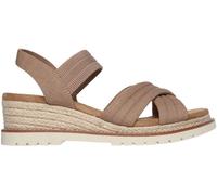 Skechers Skechers Natural Bobs Desert Chill Sweet Cross Strap Sandals