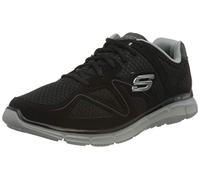 Skechers Skechers Satisfaction 58350-bbk, Sneakers Basses Homme, Noir (Black 58350-Bbk), 46 EU