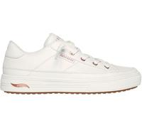 Skechers Skechers White PU Arch Fit Arcade Womens Trainers