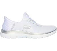 Skechers Skechers White Womens Slip In Summits Dazzling Haze Trainers