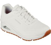 Skechers Skechers White Womens Uno Slip Resistant Work Trainers