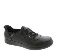Skechers Skipper-Keep It Sweet Baskets Mains-Libres pour Femme, Noir, 11 Wide