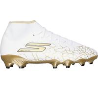 Skechers Skx_1.5 High Academy Firm Ground Football Boots Wht/Blk/Gld 11 (46) Male