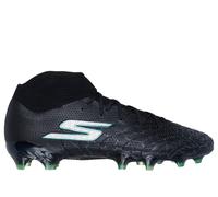 Skechers SKX_ 1.5 High Elite FG Chaussures Moyen Width en Noir/Argent, Pointure 45.5, Hyper Burst