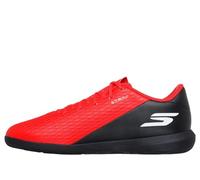 Skechers SKX_2 Club IC Chaussures de Football légères pour Homme Rouge/Bordure Noire Pointure 39