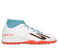 Skechers SKX_2 Jr High Youth TF Moyen Width en Blanc/Turquoise, Pointure 34