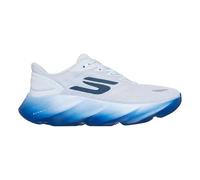 Skechers Skx Aero Burst Chaussures de Running Chaussure de Running sans stabilisateurs Hommes Blanc - lt. Blue Textile/Yellow/Blue Trim 42