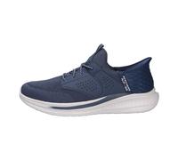 Skechers Baskets Homme Slade Caster Slip-ins Bleu marine Taille 41