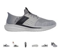 SKECHERS Slade Ocon Gris Chaussure Baskets Détente Homme Tailles 7-14/NOUVEAU