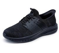 Skechers Slade Ocon Mocassins Mains Libres pour Homme, Noir, 41.5 EU