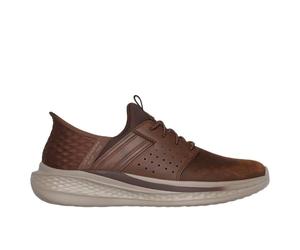 Skechers - Slade - Zachary - Chaussures lifestyle homme Marron Foncé - 42
