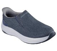 Skechers Slip-Ins 205356 Decklan Gulliver Marine Mocassins de Sport pour Homme Tissu Bleu, Bleu Marine, 44 EU