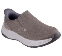 Skechers Slip-Ins 205356 Decklan Gulliver Taupe Mocassins de Sport pour Homme en Tissu, Taupe, 43 EU