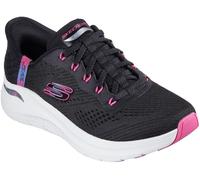 Skechers Slip-Ins Arch Fit 2.0 Easy Chic Running Trainers Womens Noir/Rose vif 4 (37) Female