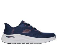 Skechers Slip-ins: Arch Fit 2.0 - Lestur Chaussures Moyen Width en Bleu Marine/Rouge, Pointure 47.5, Vegan, Lavable en machine