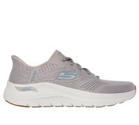 Skechers Slip-ins: Arch Fit 2.0 - Lestur Chaussures Moyen Width en Taupe/Bleu, Pointure 46, Vegan, Lavable en machine