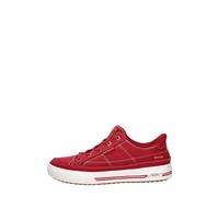 Skechers Arch Fit Arcade-See Ya There Baskets à Enfiler Mains Libres pour Femme, Rouge, 38 EU