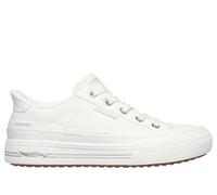 Skechers Slip-ins: Arch Fit Arcade - See Ya There Chaussures Moyen Width en Blanc, Pointure 41, Vegan, Lavable en machine