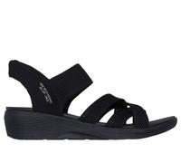 Skechers Slip-ins: Arya - Cooling Off Chaussures Moyen Width en Noir, Pointure 38, Vegan, Lavable en machine