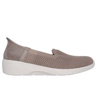 Skechers Slip-ins: Arya - Sweet Voice Chaussures Moyen Width en Taupe, Pointure 37, Vegan, Lavable en machine