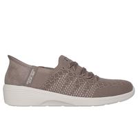 Skechers Slip-ins: Arya - Swiftly Shoes Moyen Width en Taupe Foncé, Pointure 36.5, Vegan, Lavable en machine