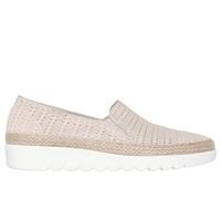 Skechers Slip-ins: BOBS Flexpadrille HI - Serene Peak Chaussures Moyen Width en Beige, Pointure 37.5, Vegan, Lavable en machine