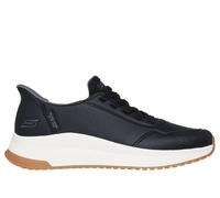 Skechers Slip-ins: BOBS Sport Squad 4 - Direct Step Chaussures Moyen Width en Noir, Pointure 47.5