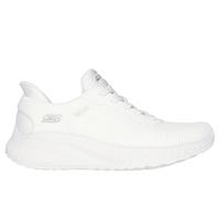 Skechers Slip-ins: BOBS Sport Squad Chaos Chaussures Moyen Width en Blanc Cassé, Pointure 36, Vegan, Lavable en machine