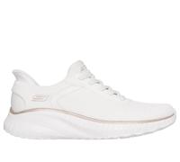 Skechers Baskets Femme Bobs Squad Chaos Current Muse Blanc/Doré Textile Taille 38 EU