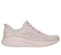 Skechers Slip-ins: BOBS Sport Squad Chaos Shoes Moyen Width en Beige, Pointure 39, Vegan, Lavable en machine