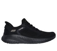 Skechers Slip-ins: BOBS Sport Squad Chaos Shoes Wide Width en Noir, Pointure 38 Wide, Vegan, Lavable en machine