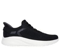 Skechers Slip-ins: BOBS Sport Squad Chaos - Solid Step Chaussures Moyen Width en Noir, Pointure 48.5, Vegan, Lavable en machine