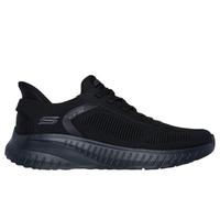 Skechers Slip-ins: BOBS Sport Squad Chaos - Solid Step Shoes Moyen Width en Noir, Pointure 43, Vegan, Lavable en machine