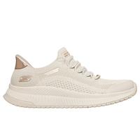 Skechers Slip-ins: BOBS Squad 4 - Dire Step Chaussures Moyen Width en Blanc Cassé, Pointure 38.5, Lavable en machine