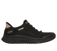 Skechers Slip-ins: BOBS Squad 4 - Dire Step Chaussures Moyen Width en Noir, Pointure 36.5, Lavable en machine