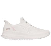 Skechers Slip-ins: BOBS Squad 4 - Key Look Chaussures Moyen Width en Blanc, Pointure 37